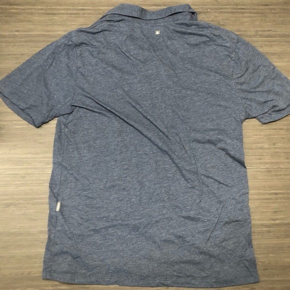 Volcom Stone Polo Blue/Grey Sz M Good Cond - Picture 3 of 5